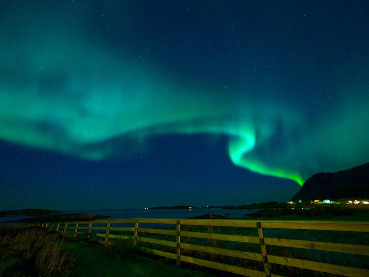 Steinbakk - Vestresand Lofoten Bostad Exterior photo